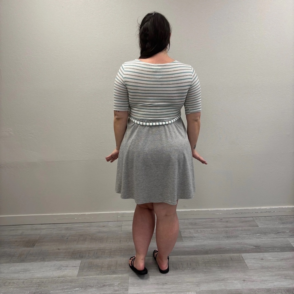 ModCloth Fervour Striped Dress - Size Large - Picture 2 of 3